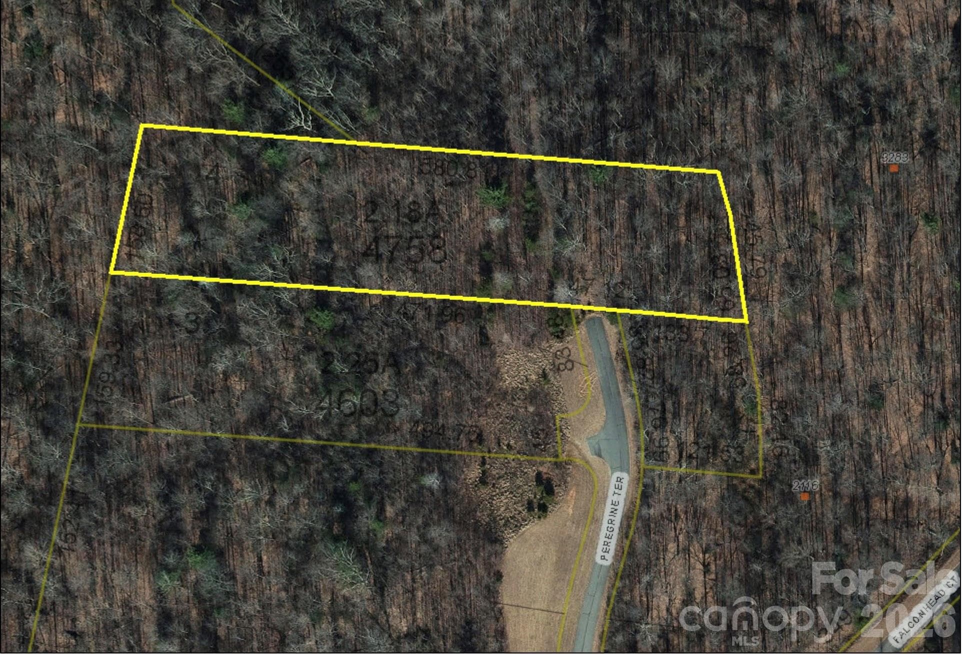 Aerial Map - Lot# 4 Peregrine Terrace, Lenoir