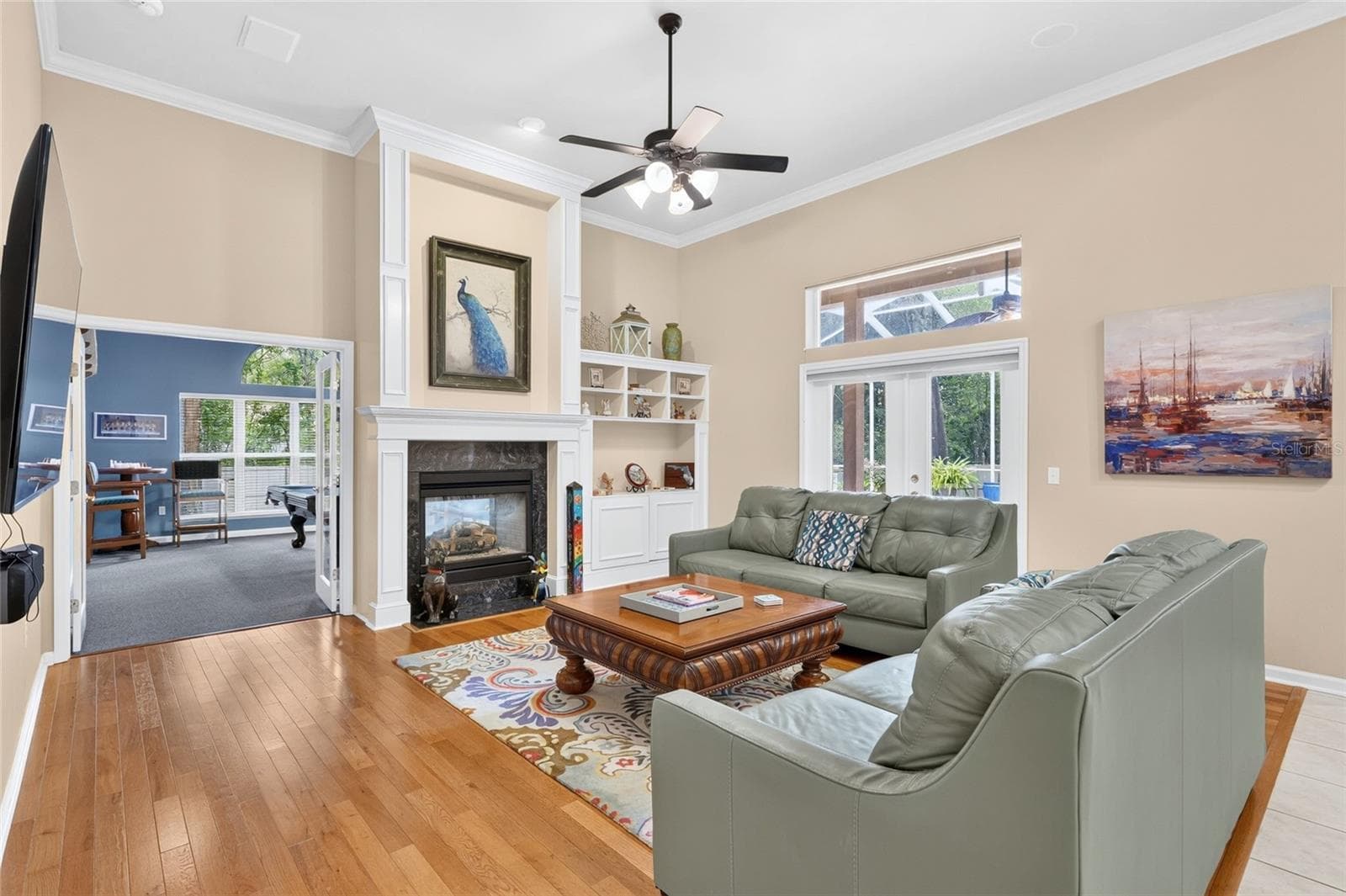 Family Room - 3912 SW 88TH ST, GAINESVILLE