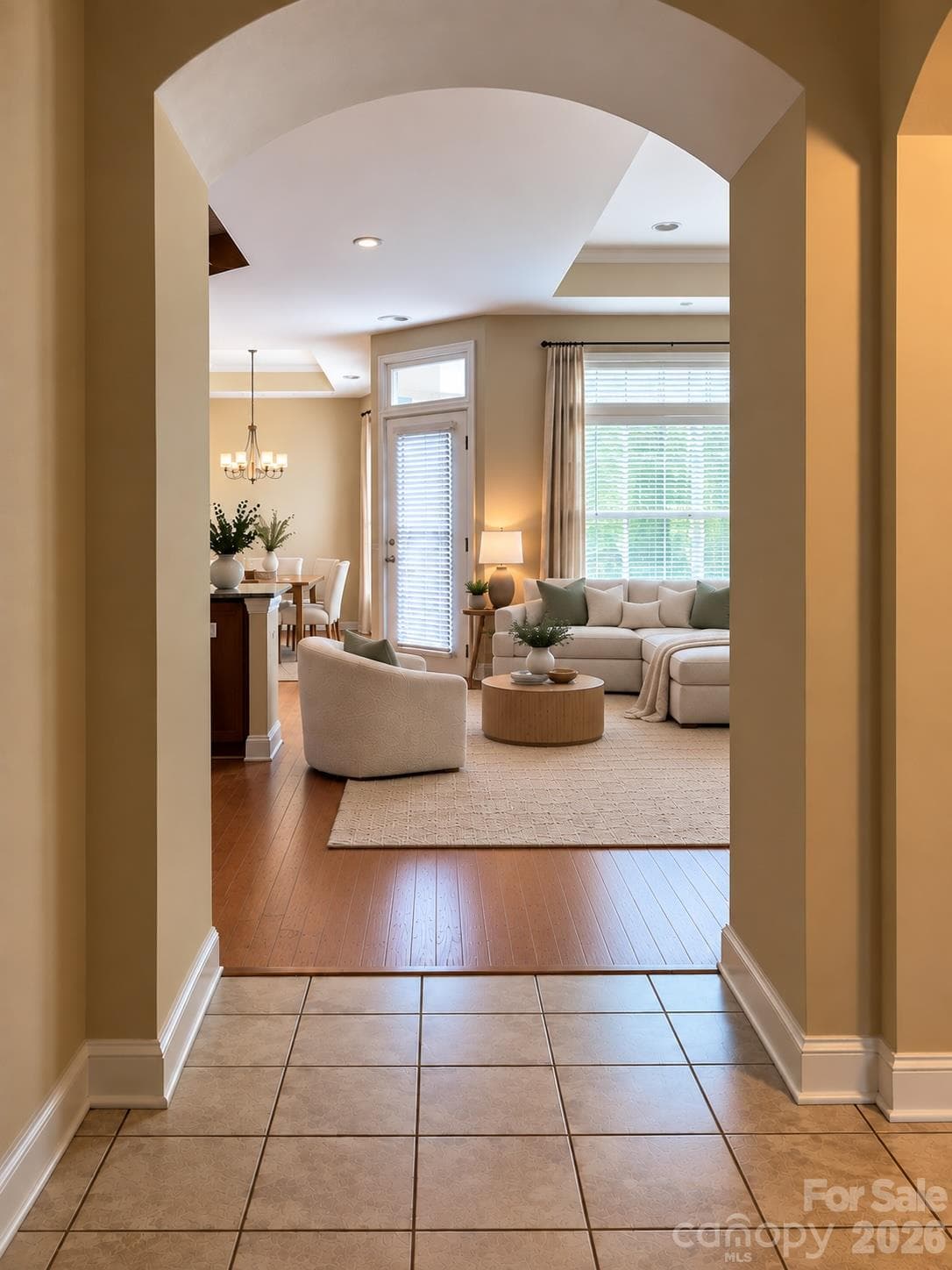 Foyer into Greatroom - 680 Poplar View Drive NW, Concord