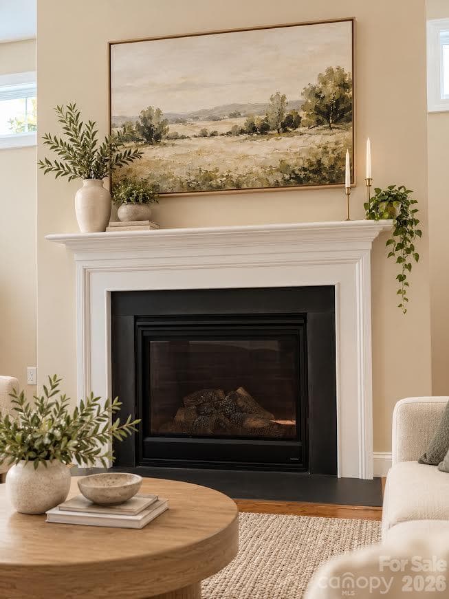 Greatroom Fireplace - 680 Poplar View Drive NW, Concord
