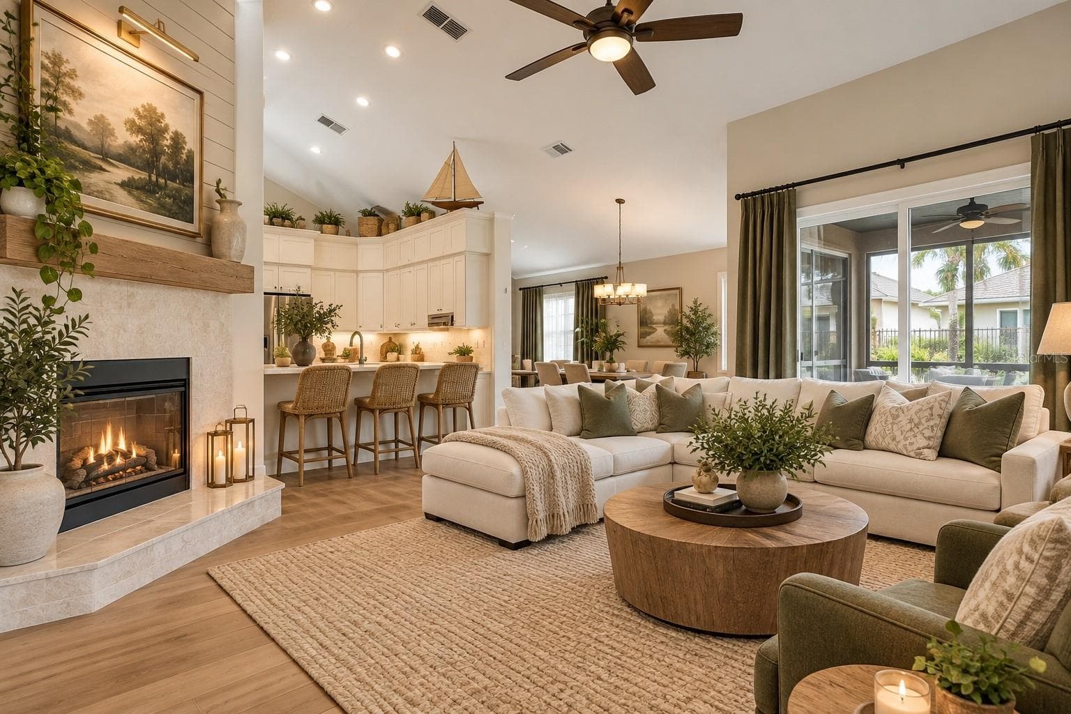Redesign idea for Family Room - 7121 SOMERTON BLVD #67, ORLANDO