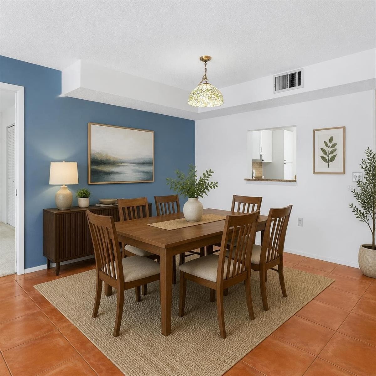 Dining Area - vurtually staged - 509 LAKESIDE DR #509, BRADENTON