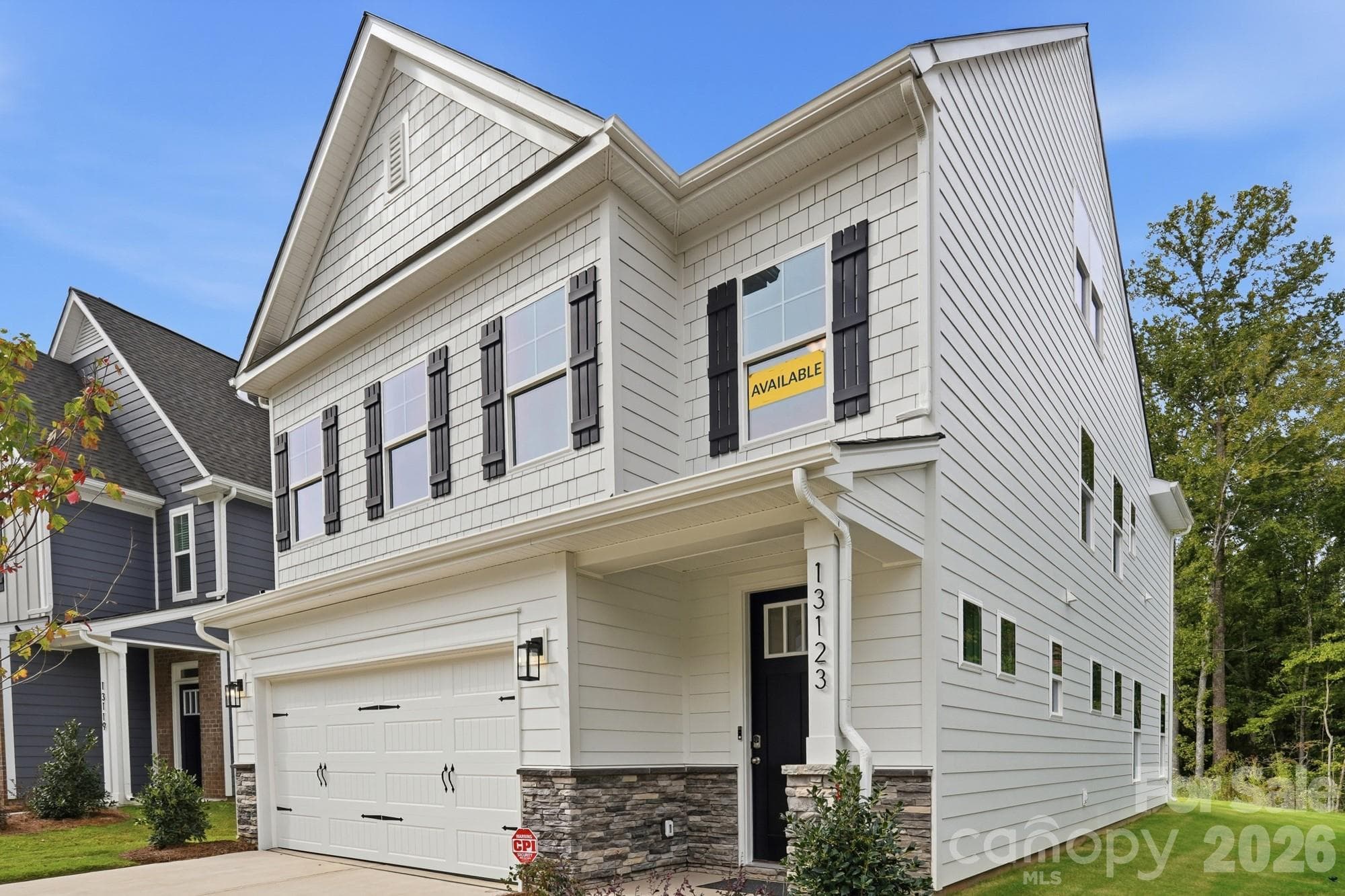 Homesite 35 features a Clayton E floorplan - 13123 Foxberry Road, Charlotte