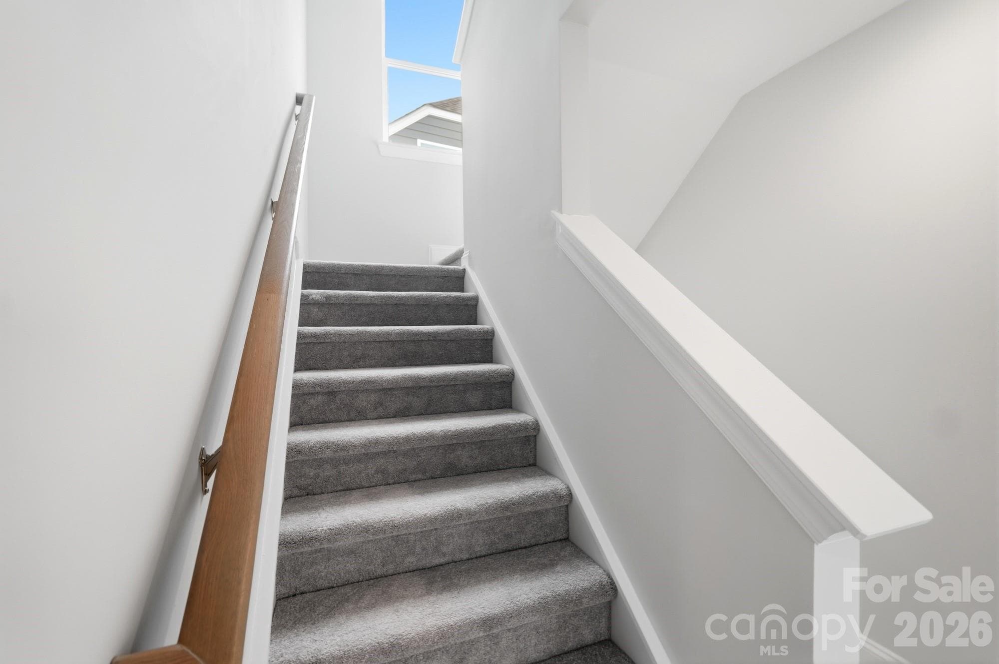 Stairs to 3rd level - 13123 Foxberry Road, Charlotte