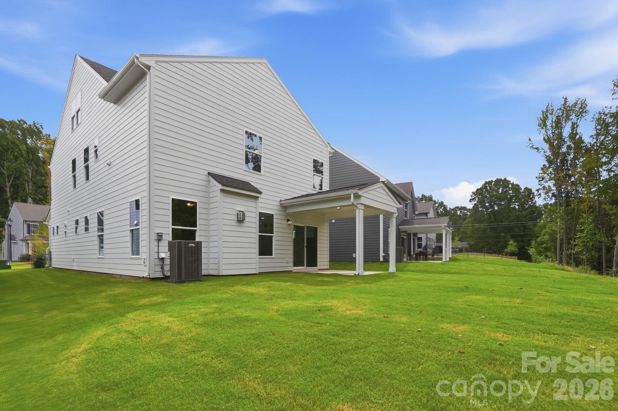 Backyard - 13123 Foxberry Road, Charlotte