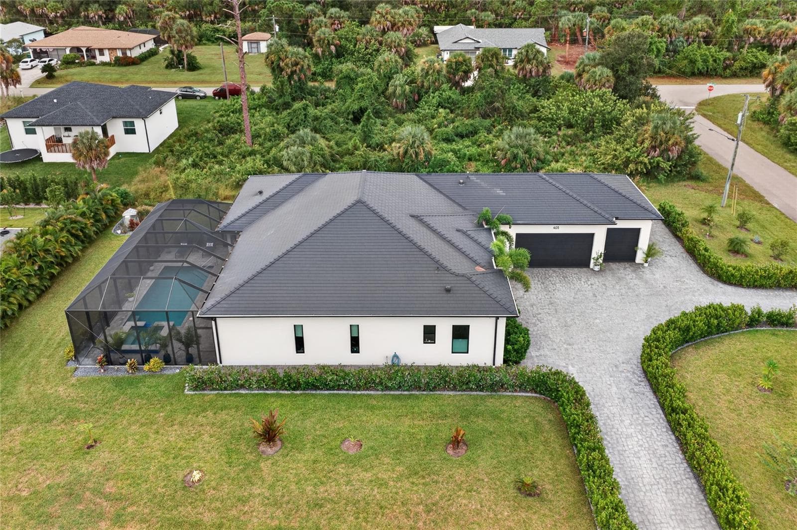 Single Family Residence at 403 MATSON LN, PORT CHARLOTTE, photo 54 of 63