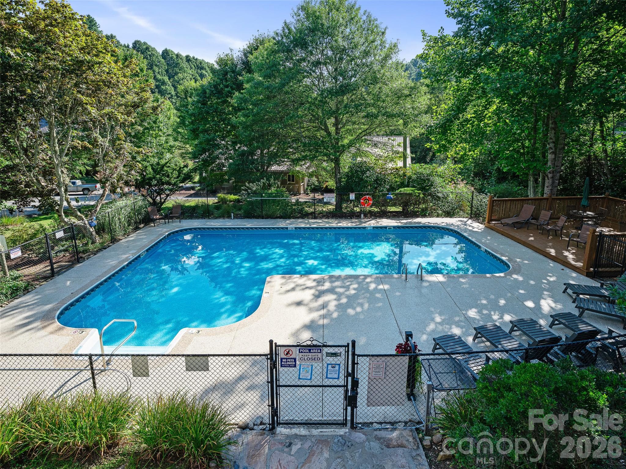 Heated Pool - 2521 Wolf Laurel Road, Mars Hill