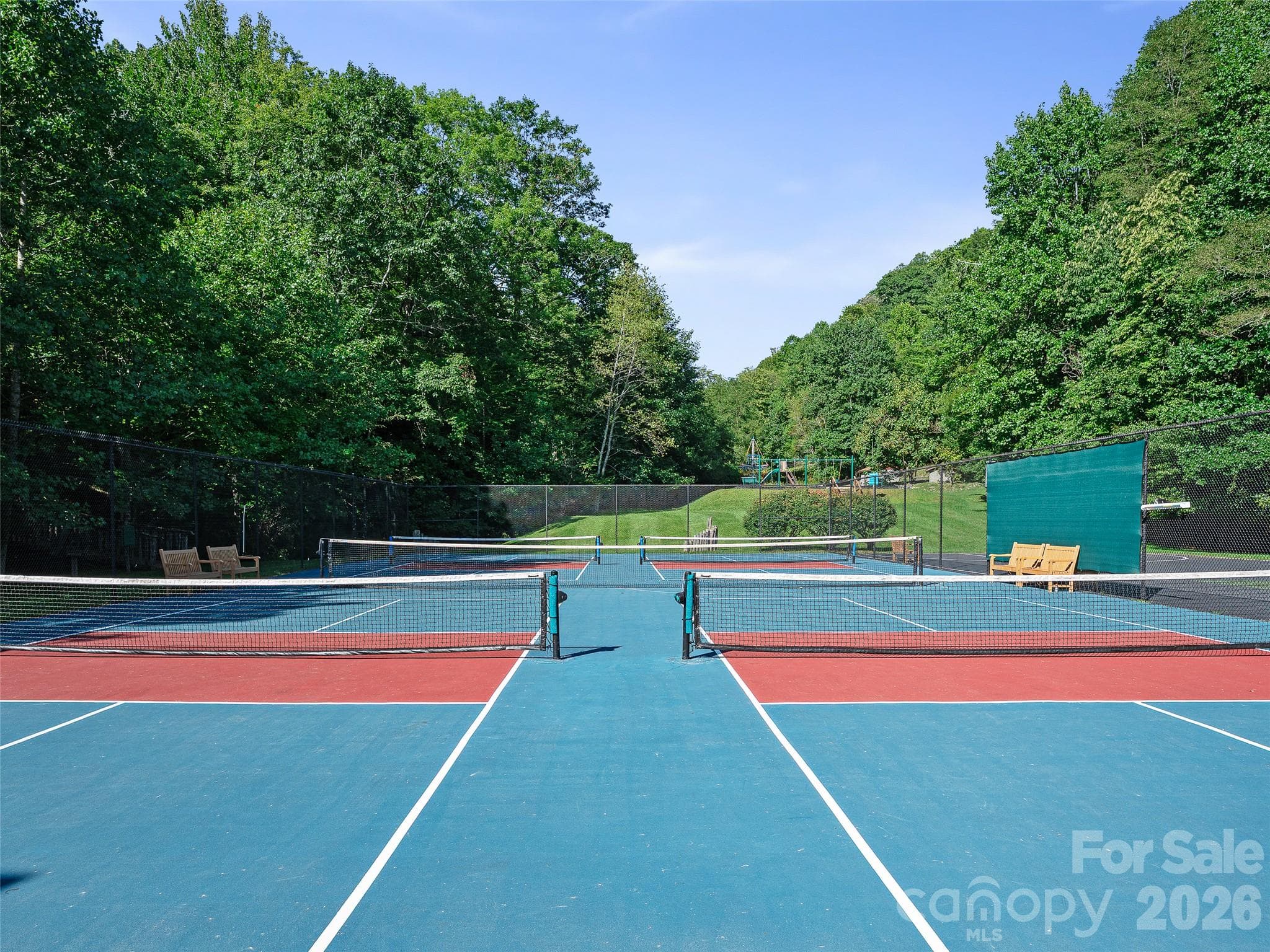 Tennis + Pickleball Courts - 2521 Wolf Laurel Road, Mars Hill