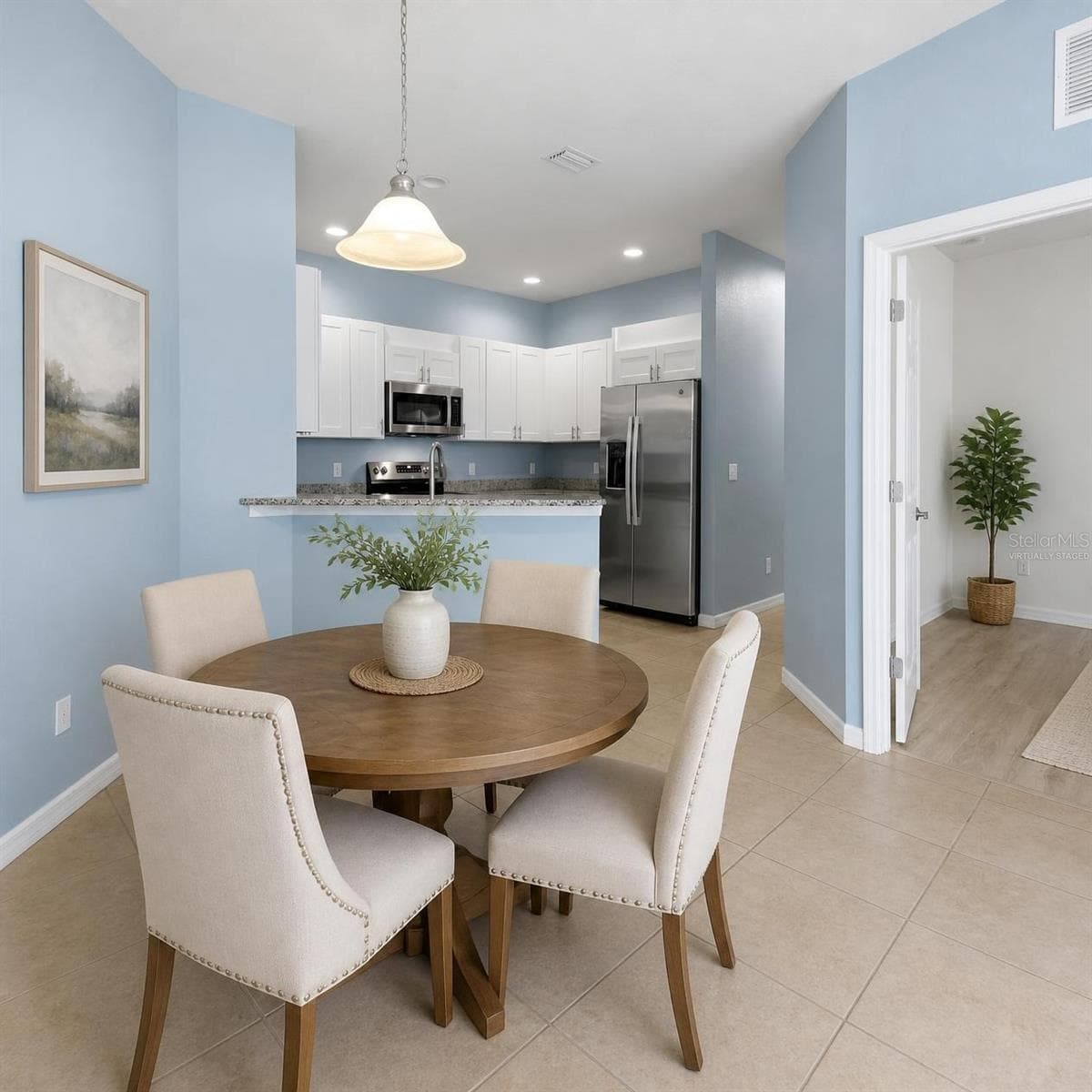 Dining Area - Virtually Staged - 11954 TEMPEST HARBOR LOOP, VENICE