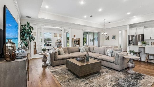 Model home - actual features may vary. - 136 LINDER DR, HOMOSASSA