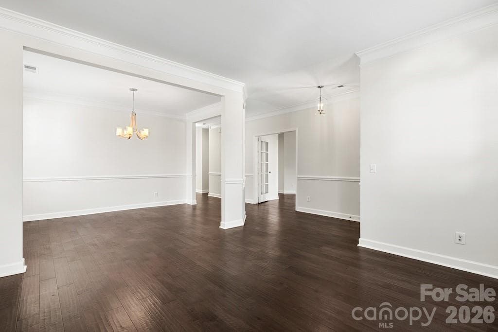 Flex room and dining room - 109 Coronilla Road, Mooresville