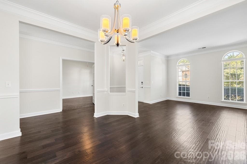 Dining Room & Flex Room View - 109 Coronilla Road, Mooresville