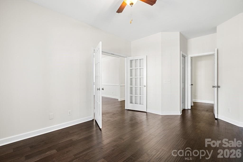 Office or forth bedroom with walk in closet and two entry options - 109 Coronilla Road, Mooresville
