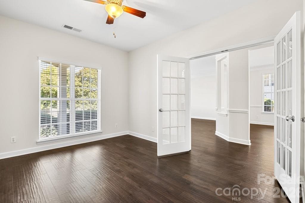Office/4th bedroom open to entry, dining and flex room. - 109 Coronilla Road, Mooresville