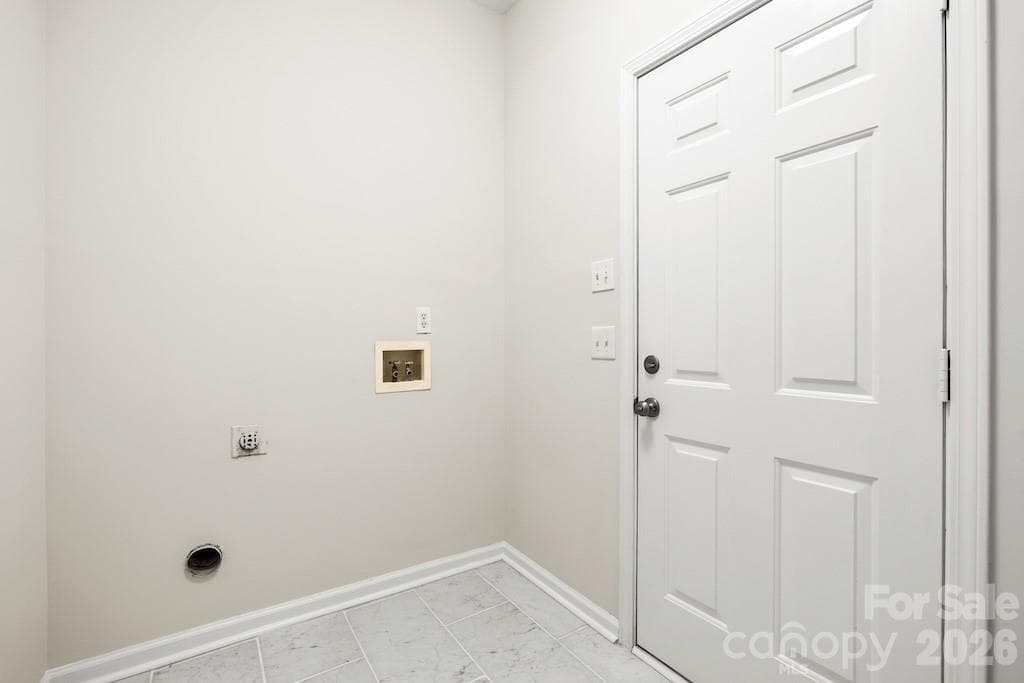 Laundry/utility room off of the garage - 109 Coronilla Road, Mooresville