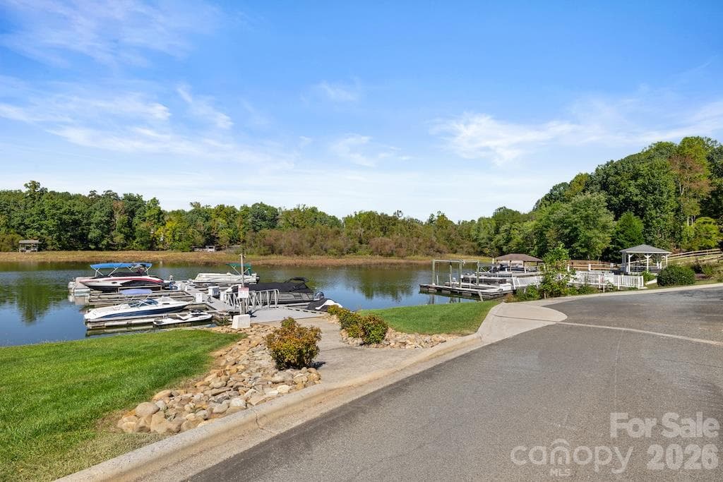 Neighborhood boat slips and boat access area. - 109 Coronilla Road, Mooresville