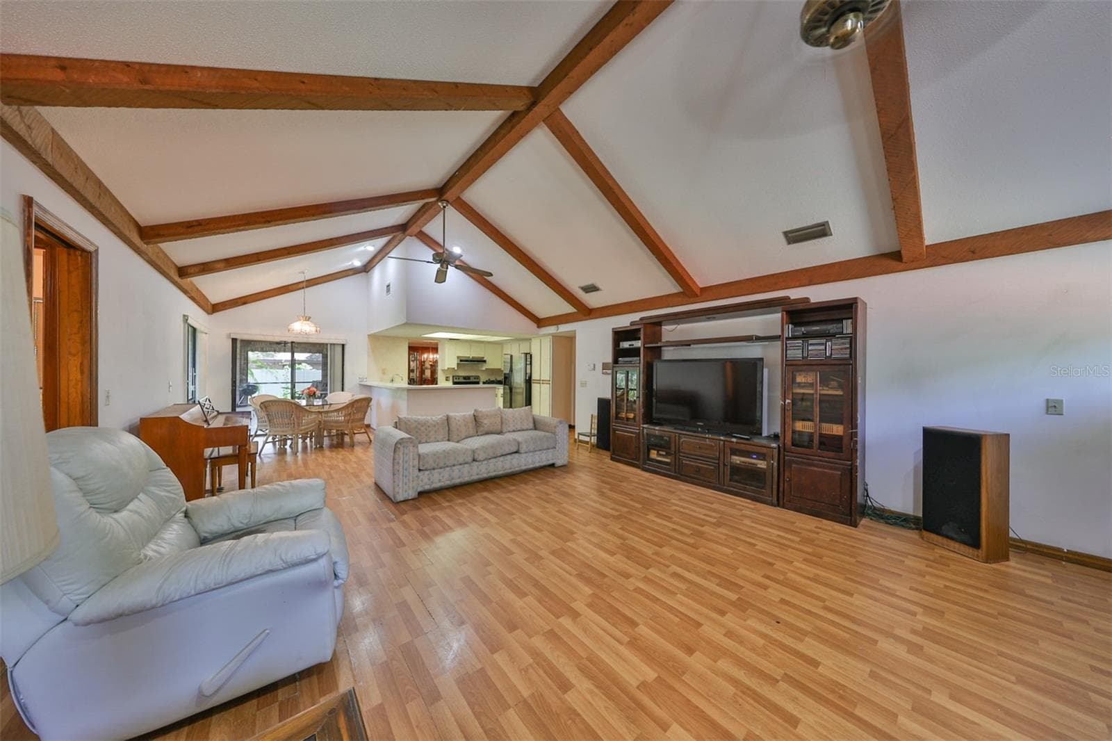 Family Room has lots of room for entertaining or family events. - 2609 MANOR OAK DR, VALRICO