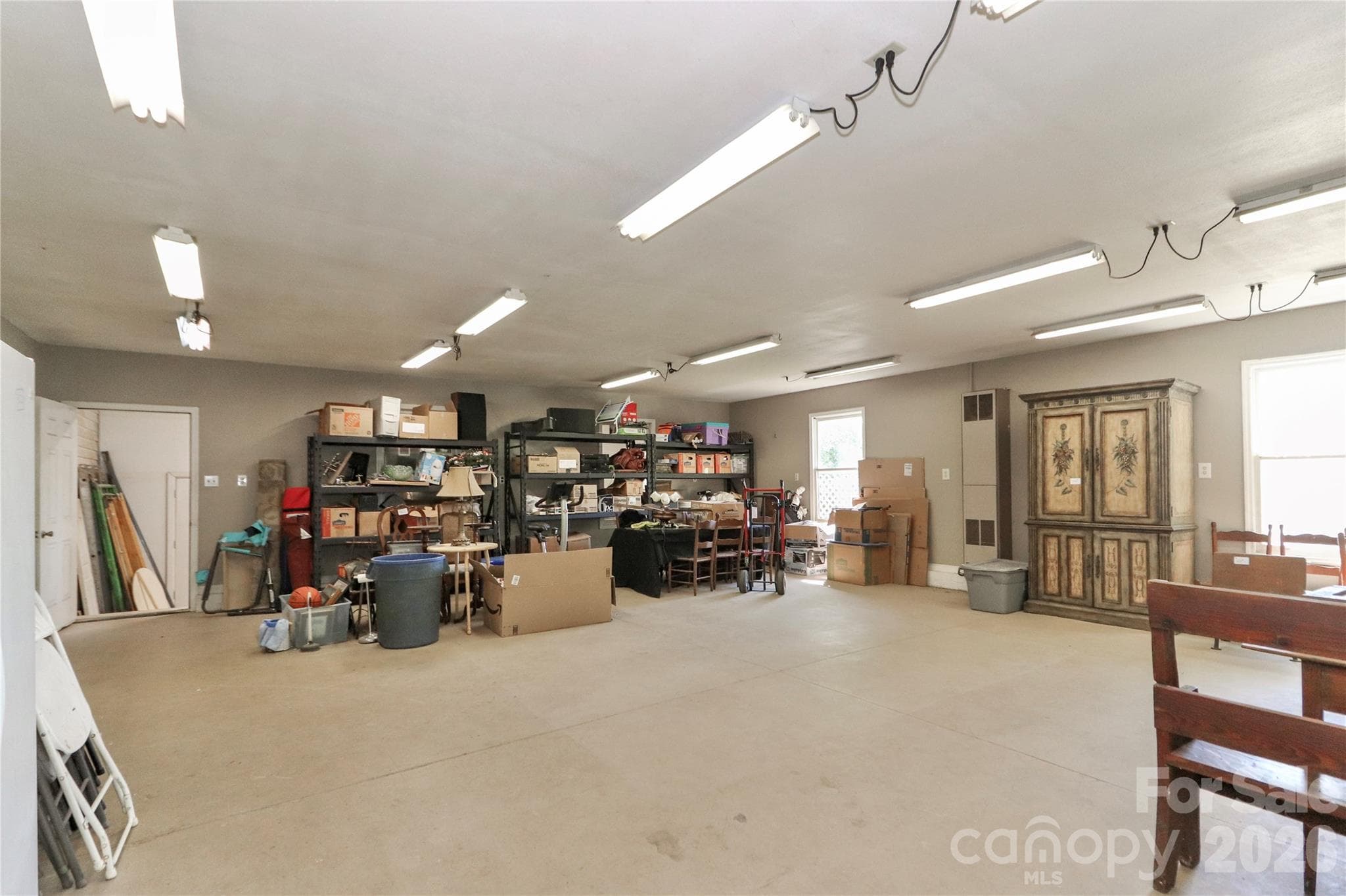 Large Heated Square Footage with Full Bath in the back of the detached garage. - 235 Walnut Street, Statesville