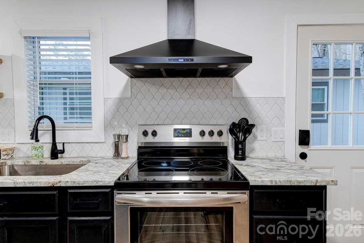 Kitchen - 36 Collins Mountain Drive, Asheville