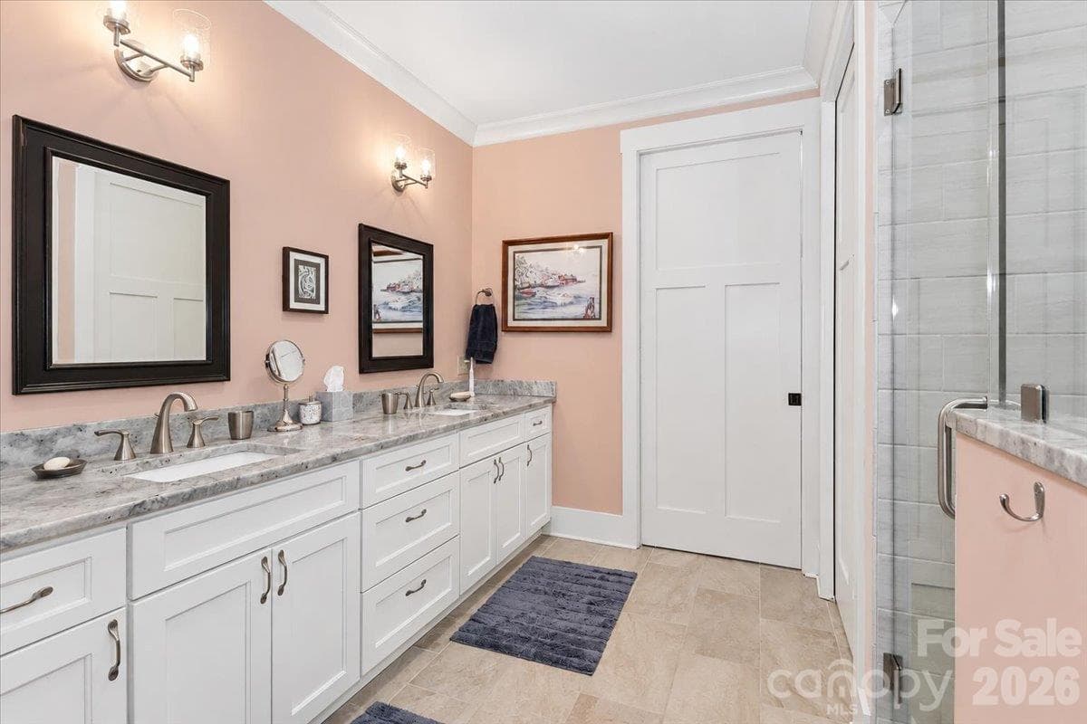 Primary Bathroom - 618 Saint Cloud Drive, Statesville
