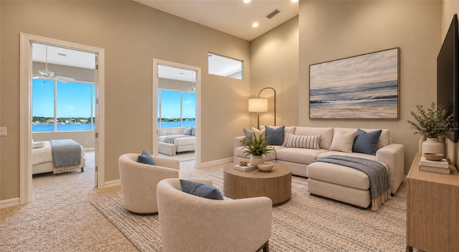 Virtually staged - 8017 MANASOTA KEY RD, ENGLEWOOD