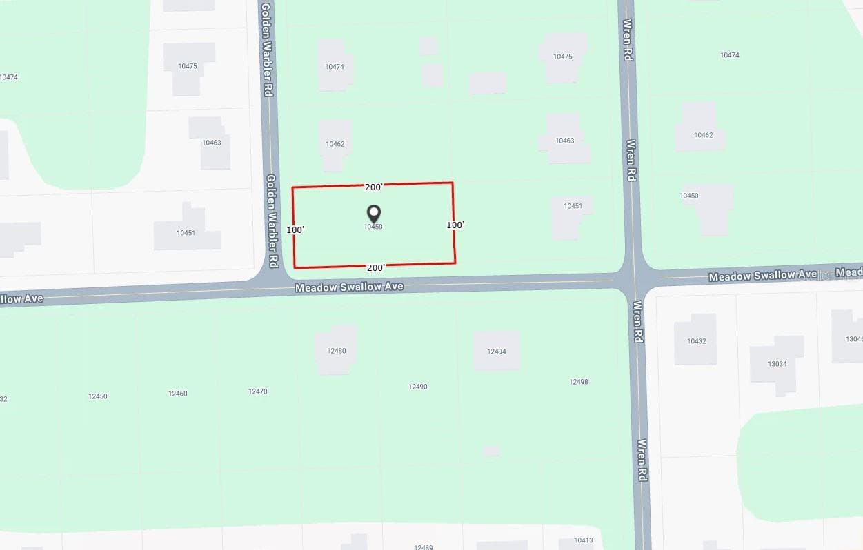 Land at 10450 GOLDEN WARBLER RD, BROOKSVILLE, photo 2 of 2