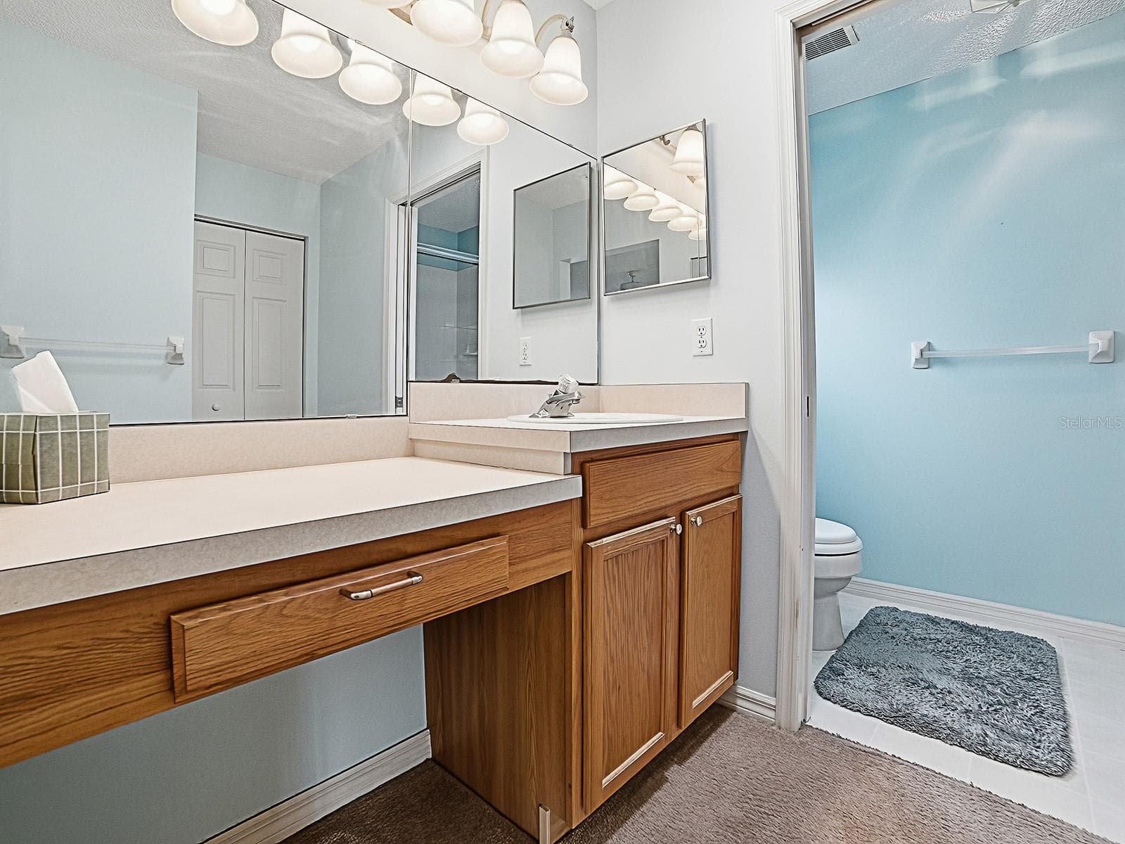 PRIMARY BATH - 647 TIMBERCREST DR, LEESBURG