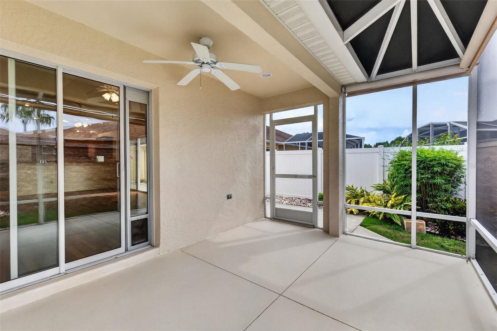 Lanai with Extended Birdcage - 3056 EASTWOOD TER, THE VILLAGES