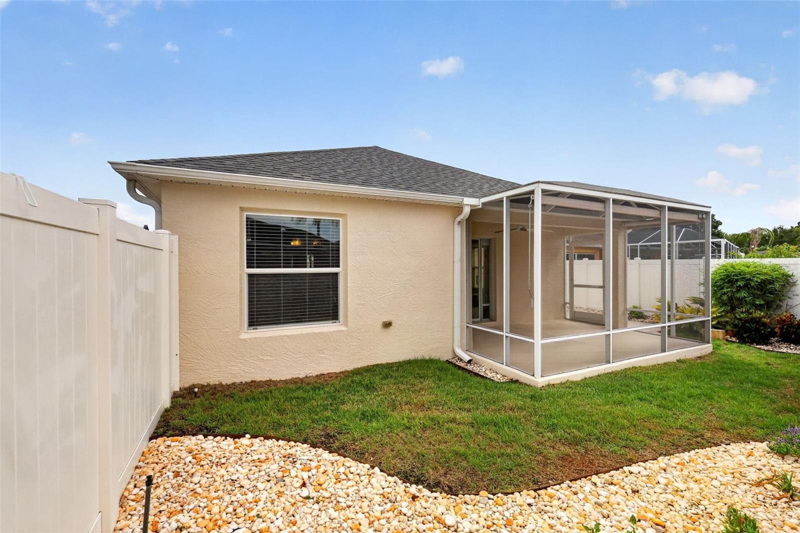 Rear Enclosed Yard - 3056 EASTWOOD TER, THE VILLAGES