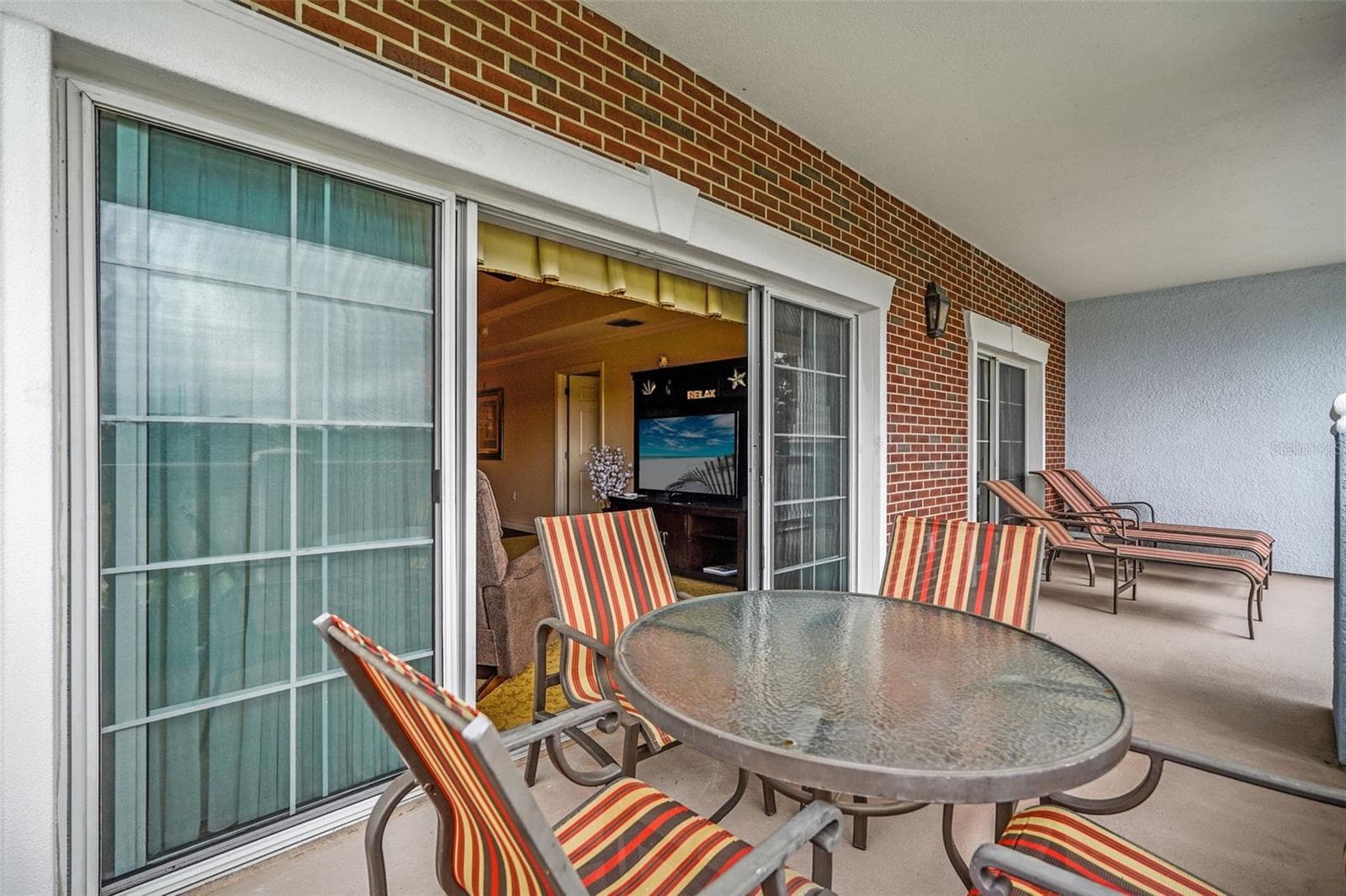 large patio - 7608 CABANA CT #303, REUNION