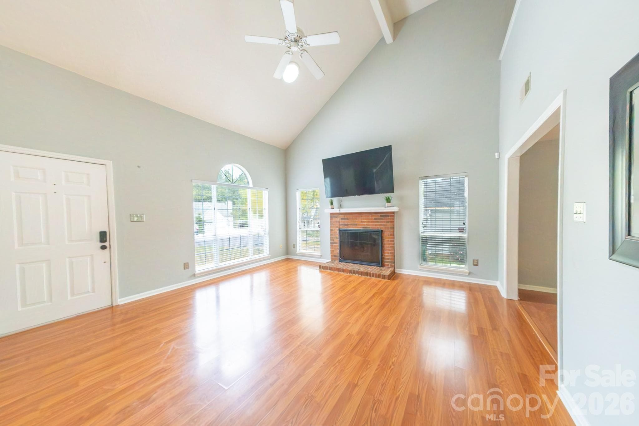 Open living space with so many possibilities - 13836 Poppleton Court, Charlotte