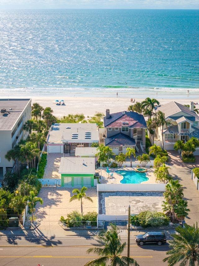 Looking west to sparkling beaches! - 1512 GULF BLVD, INDIAN ROCKS BEACH
