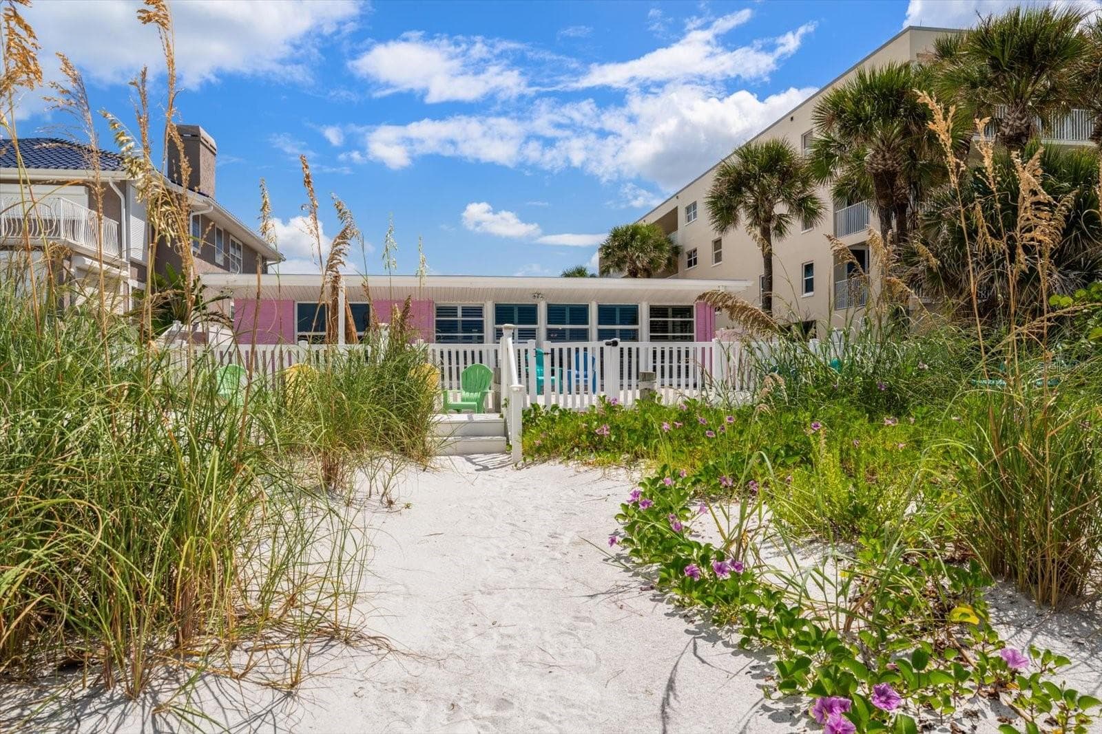 50 ft of Gulf/beach frontage - 1512 GULF BLVD, INDIAN ROCKS BEACH