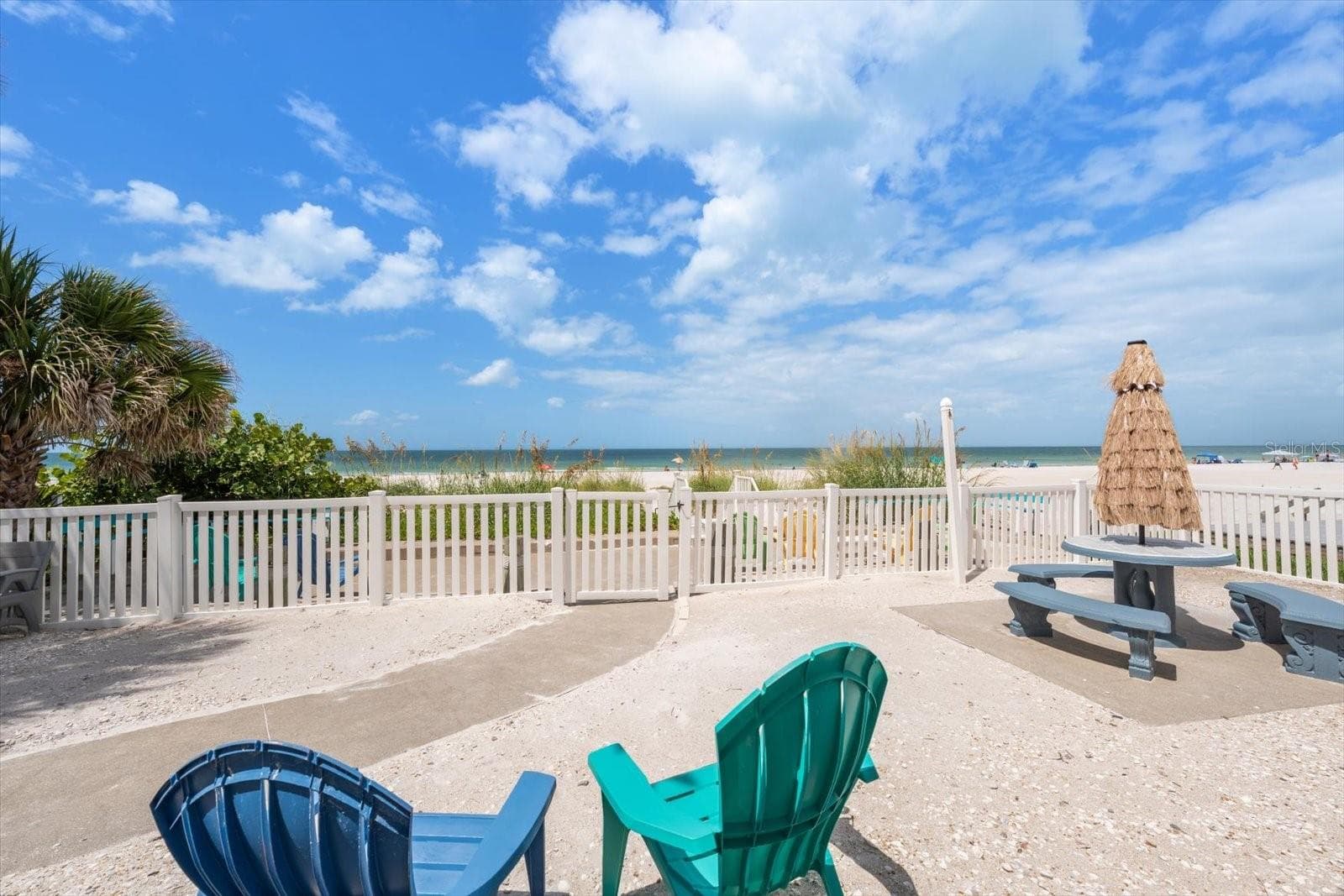 Common area for gatherings. - 1512 GULF BLVD, INDIAN ROCKS BEACH
