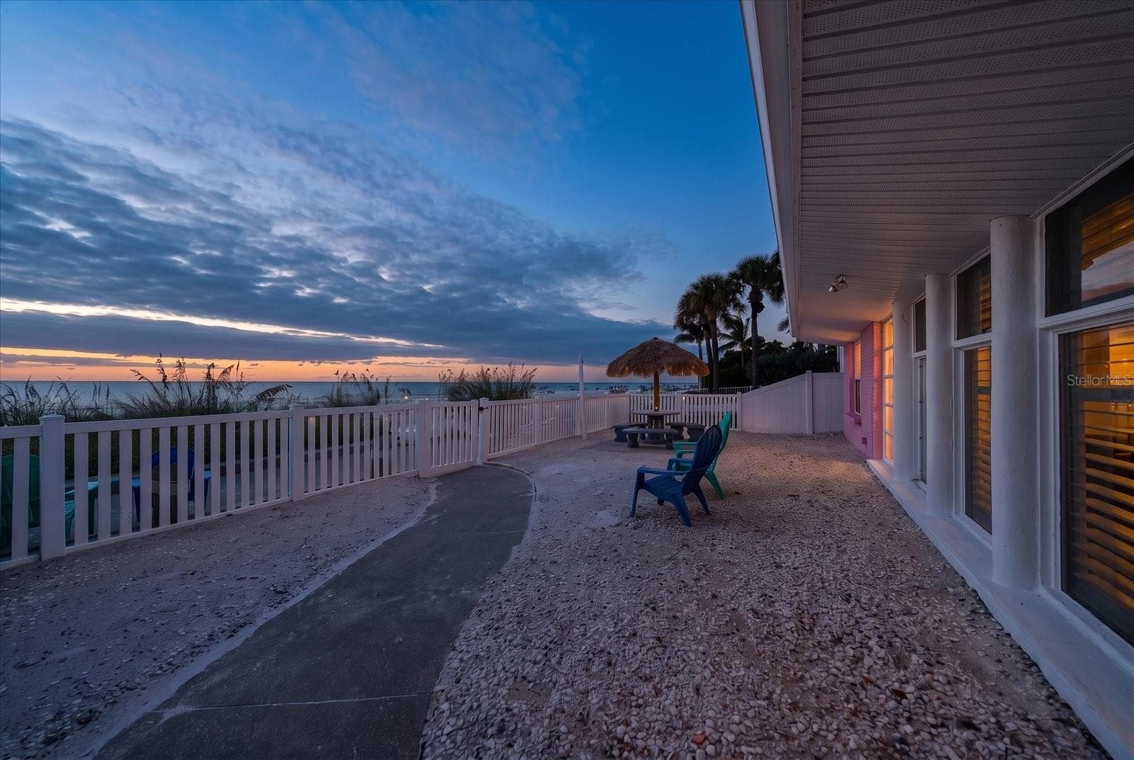And sunsets that take your breath away!! - 1512 GULF BLVD, INDIAN ROCKS BEACH
