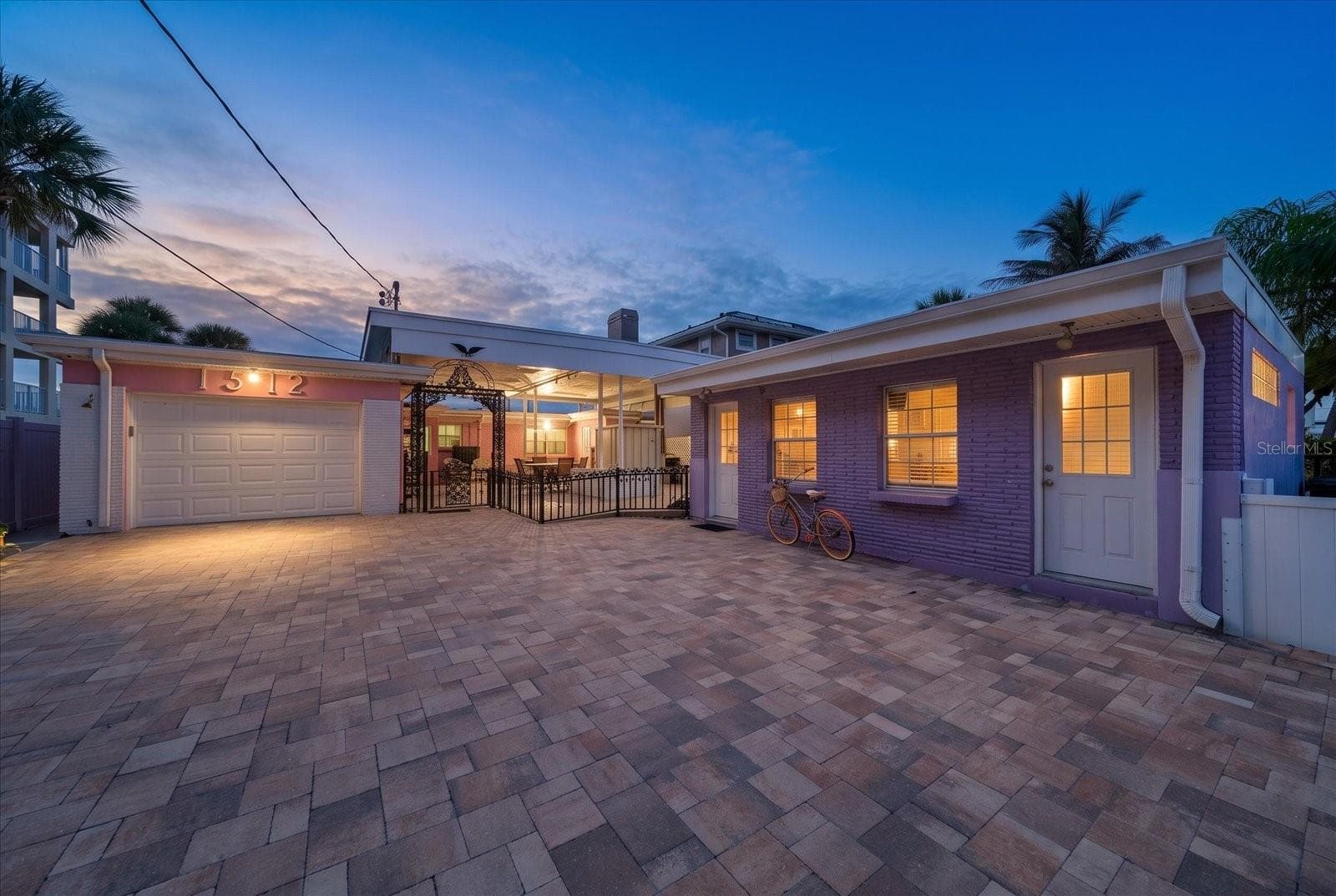 Oversized climate controlled garage. - 1512 GULF BLVD, INDIAN ROCKS BEACH