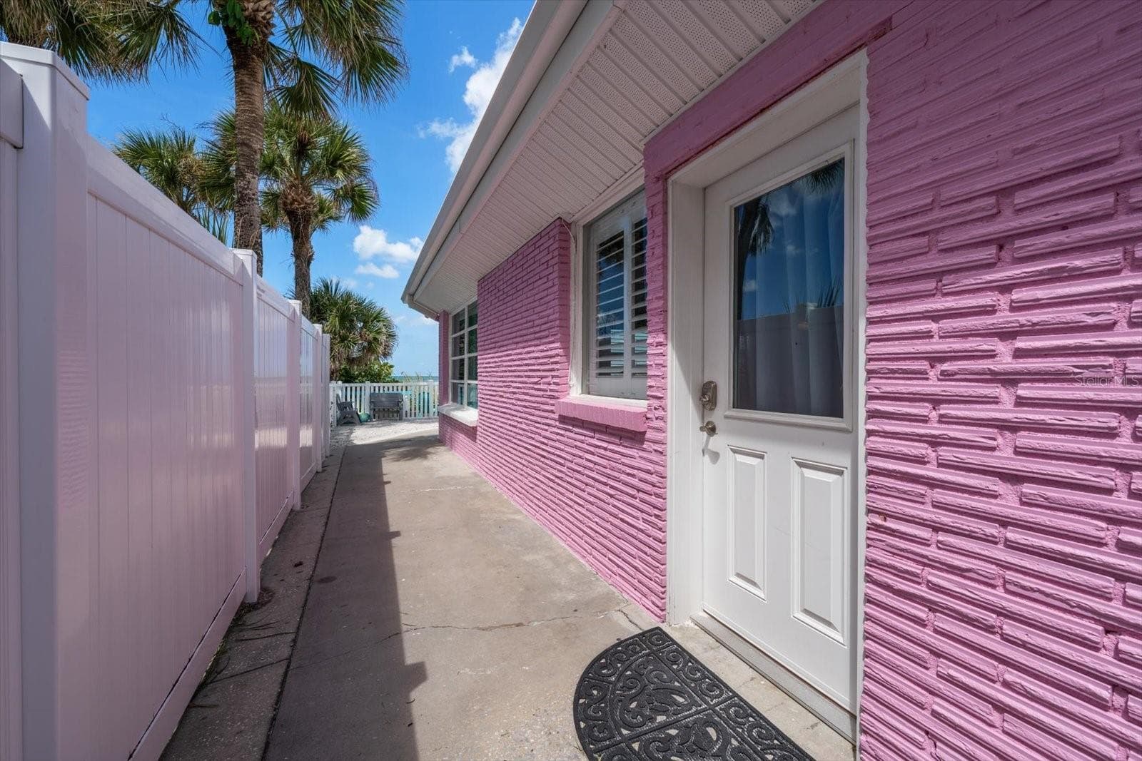 Main home side access - 1512 GULF BLVD, INDIAN ROCKS BEACH