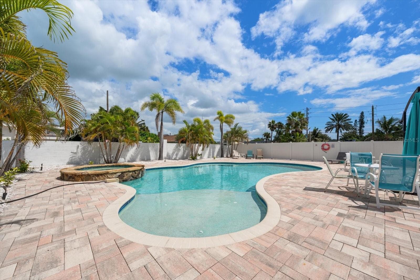 Heated pool-Spa is As-IS. - 1512 GULF BLVD, INDIAN ROCKS BEACH