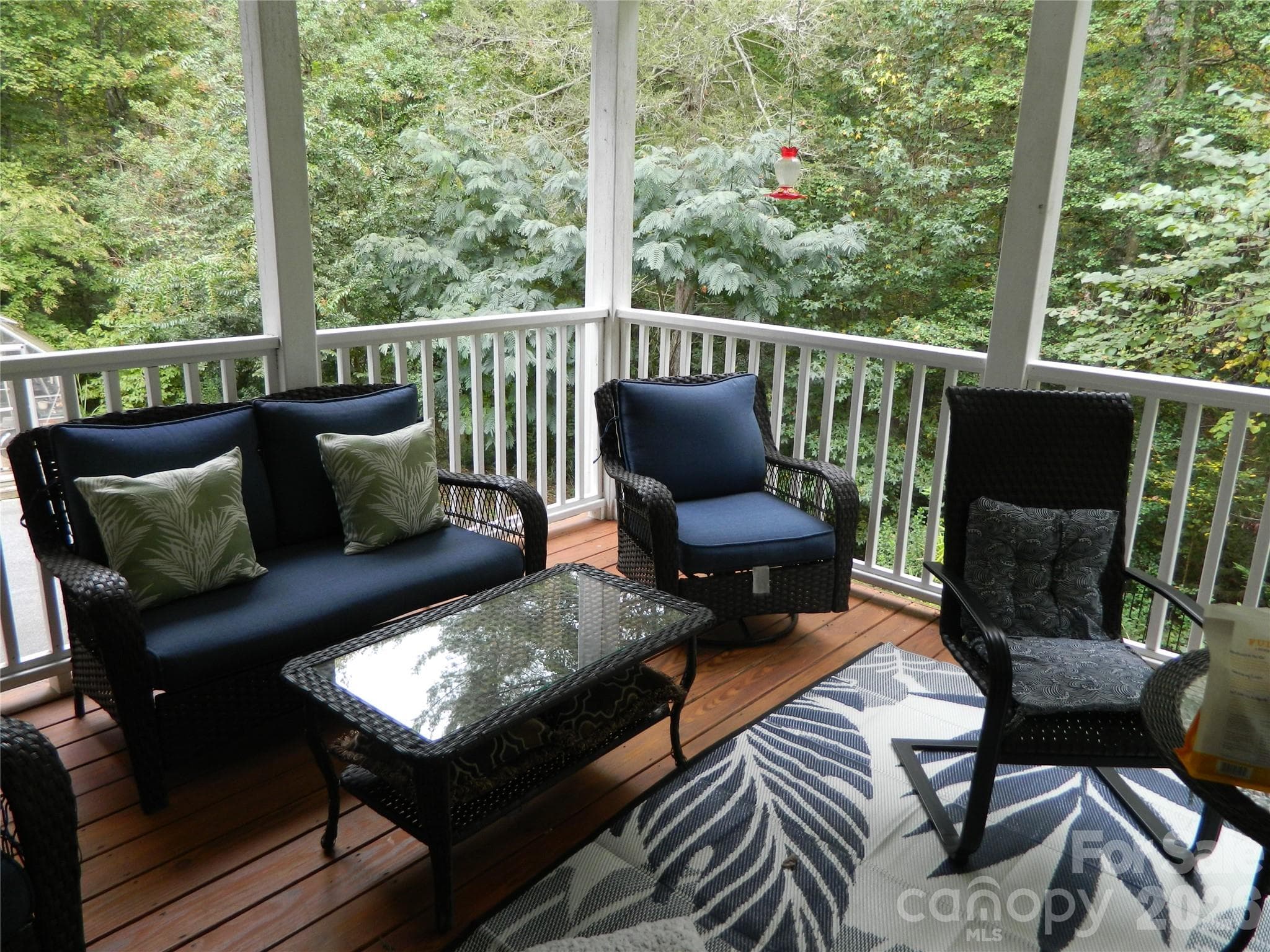 Covered Rear Deck - 4307 Partridge Court SE, Lenoir