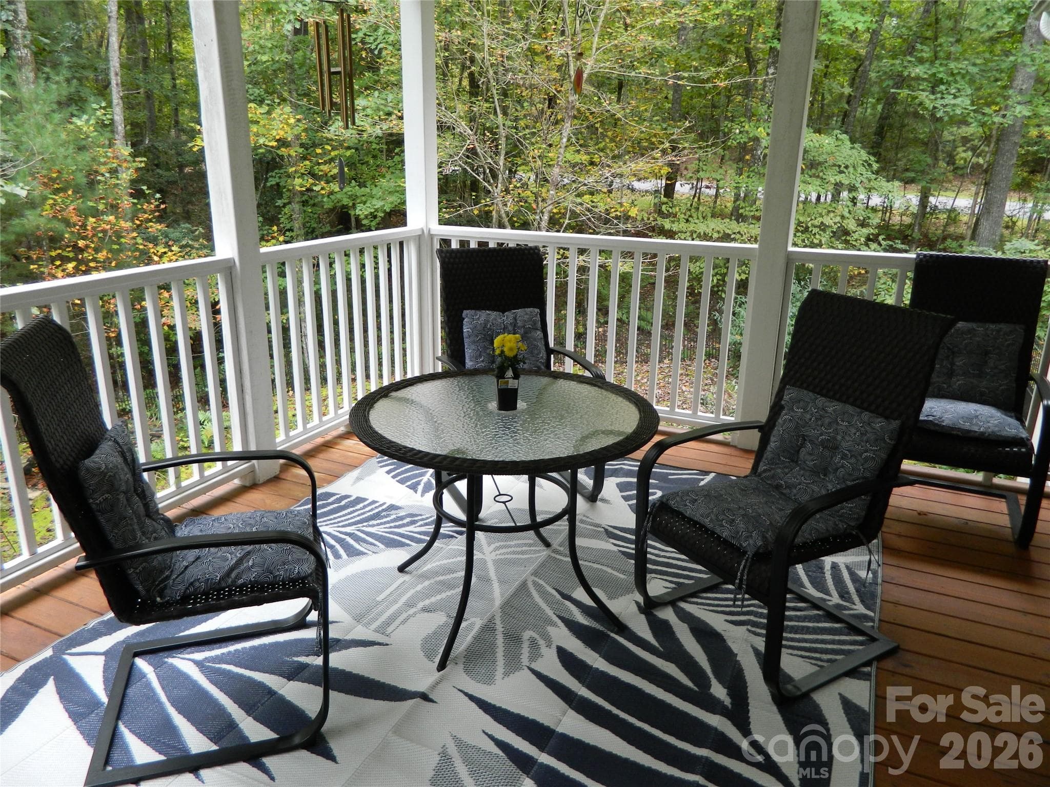 Covered Rear Deck - 4307 Partridge Court SE, Lenoir