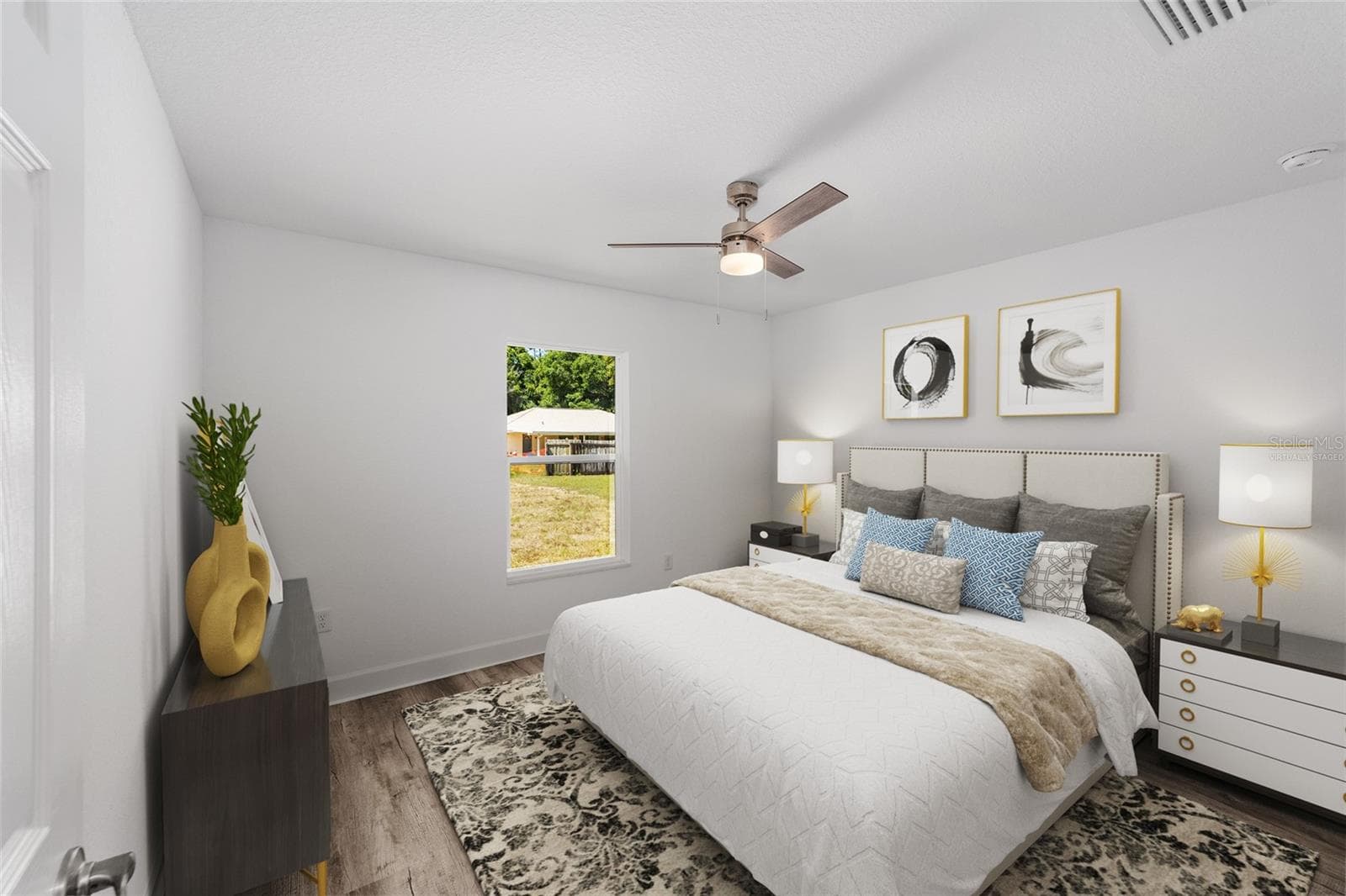 Model Home Third Bedroom Virtually Staged - 6501 NW 61ST LN, OCALA