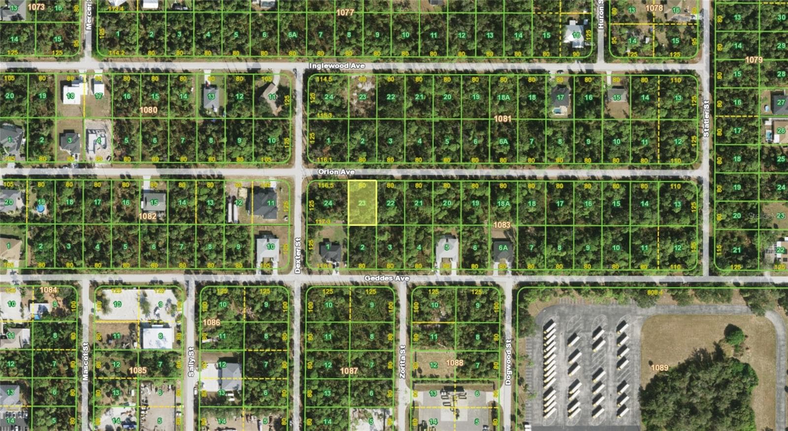 Land at 17403 ORION AVE, PORT CHARLOTTE, photo 3 of 3
