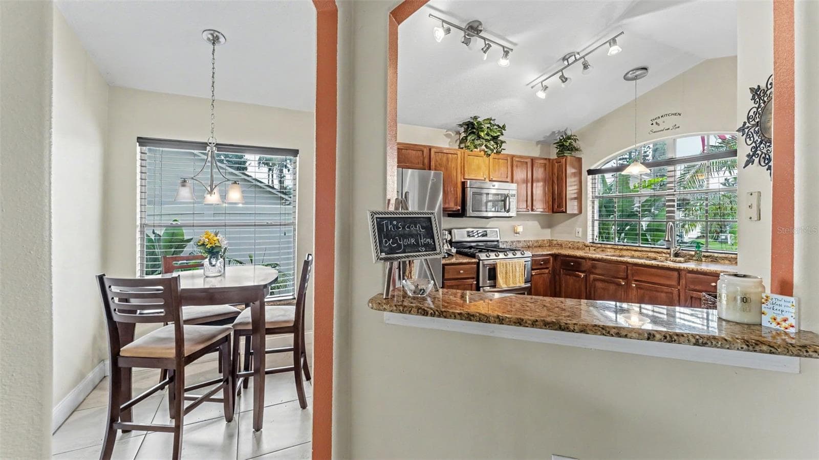 View into Kitchen/breakfast nook - 126 KING GEORGE DR, DAVENPORT