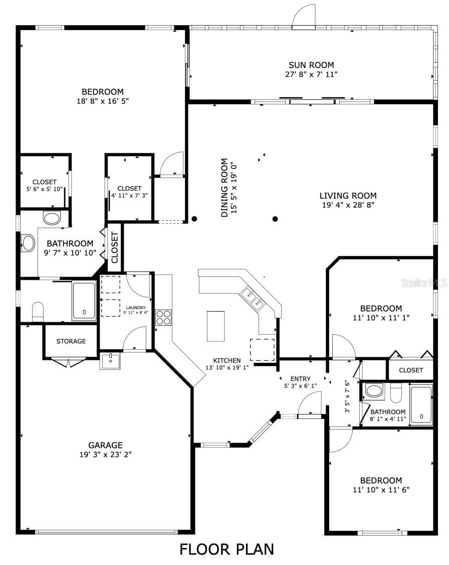 Floor Plan - 2749 BANYAN PL, THE VILLAGES