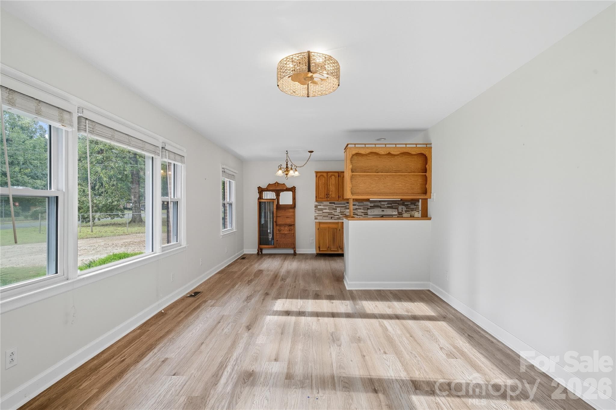 DINING AREA/LIVING ROOM - 2101 Shady Lane, Monroe