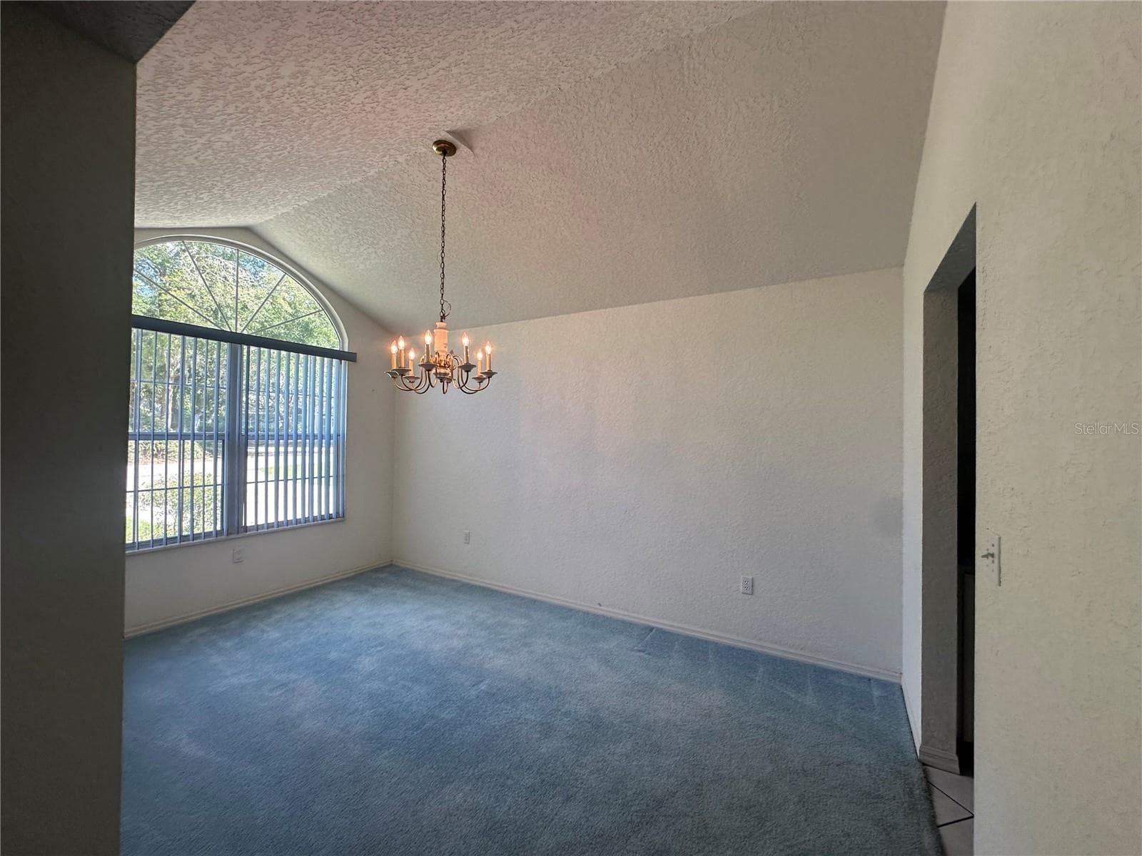 Dining Room with vaulted ceiling - 10816 SW 83RD AVE, OCALA
