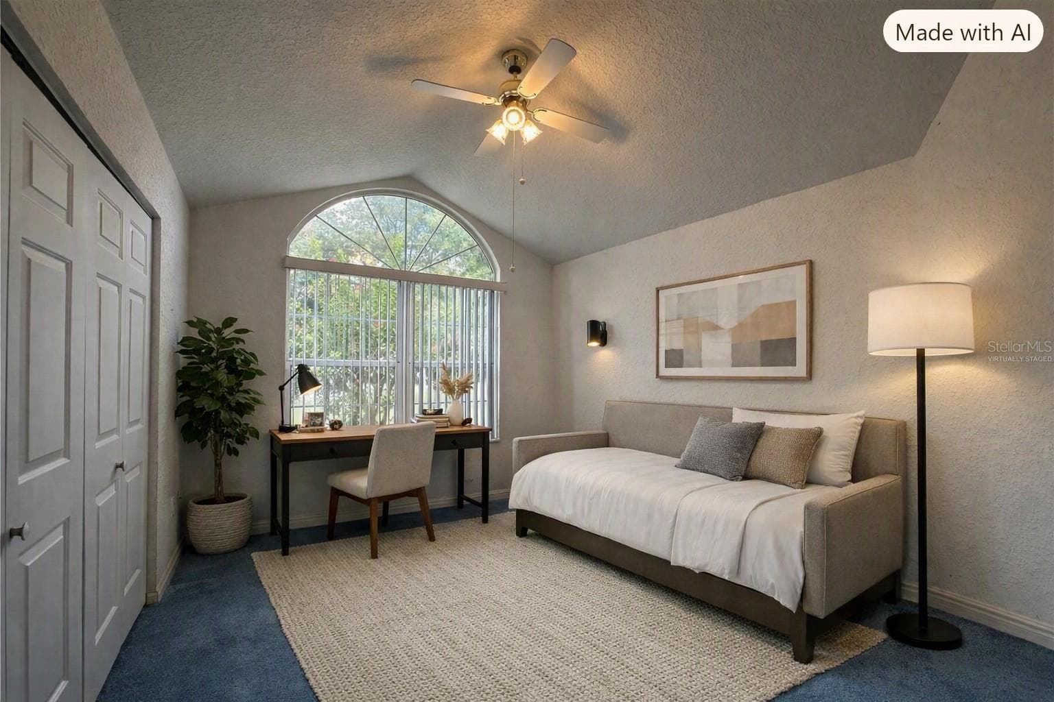 virtually staged-Bedroom 3/Den - 10816 SW 83RD AVE, OCALA