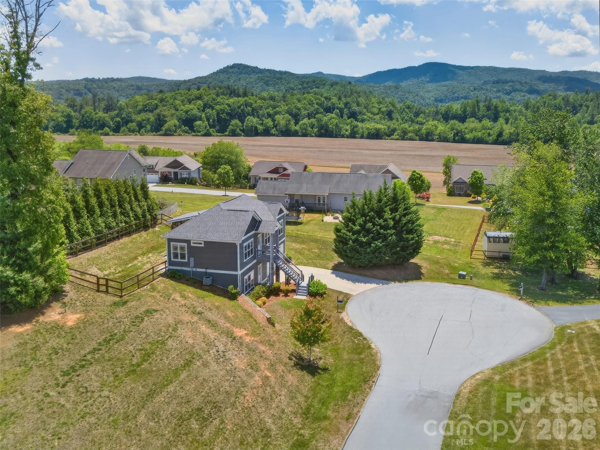 Long range year round mountain view. - 133 Asher Lane, Etowah