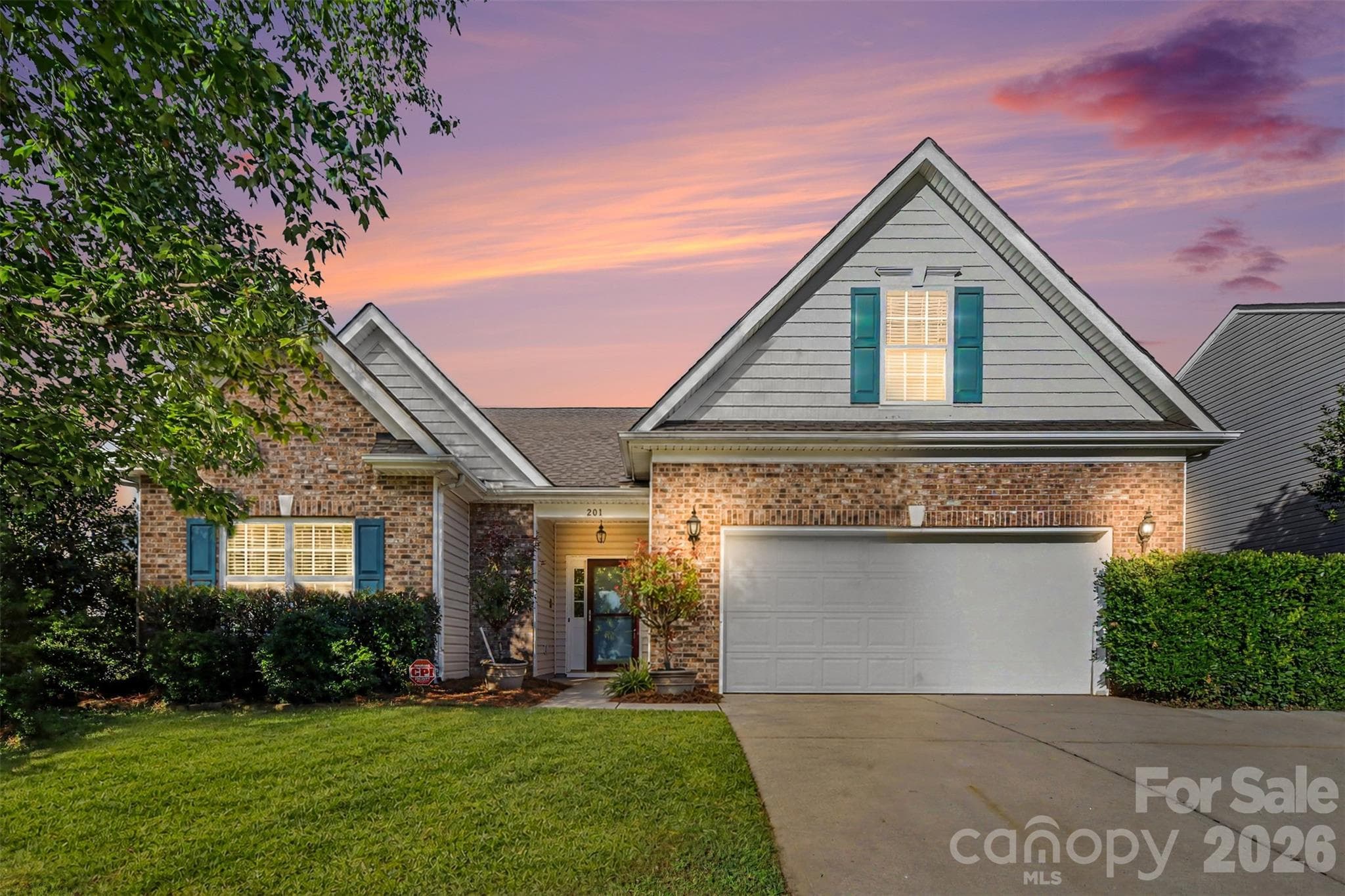 Twilight image is  digitally enhanced. - 201 Augustus Lane, Mount Holly