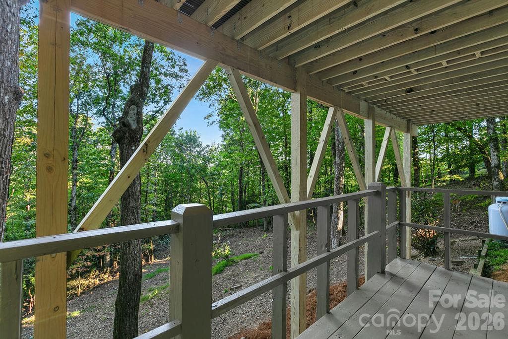 Covered Lower Deck - 2377 Connestee Trail, Brevard
